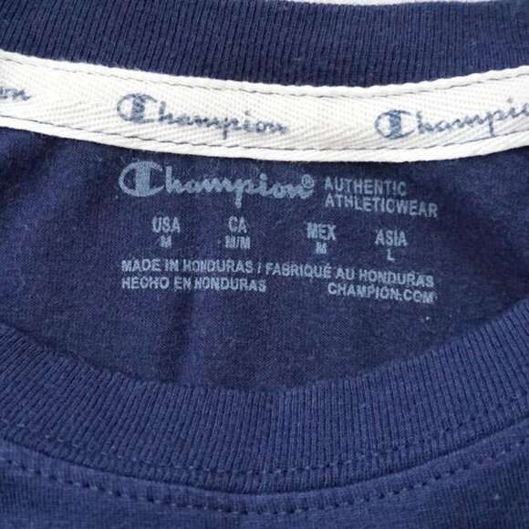 Champion Causal Short Sleeve Tee Shirt w/ Logo, Size M - Picture 6 of 7